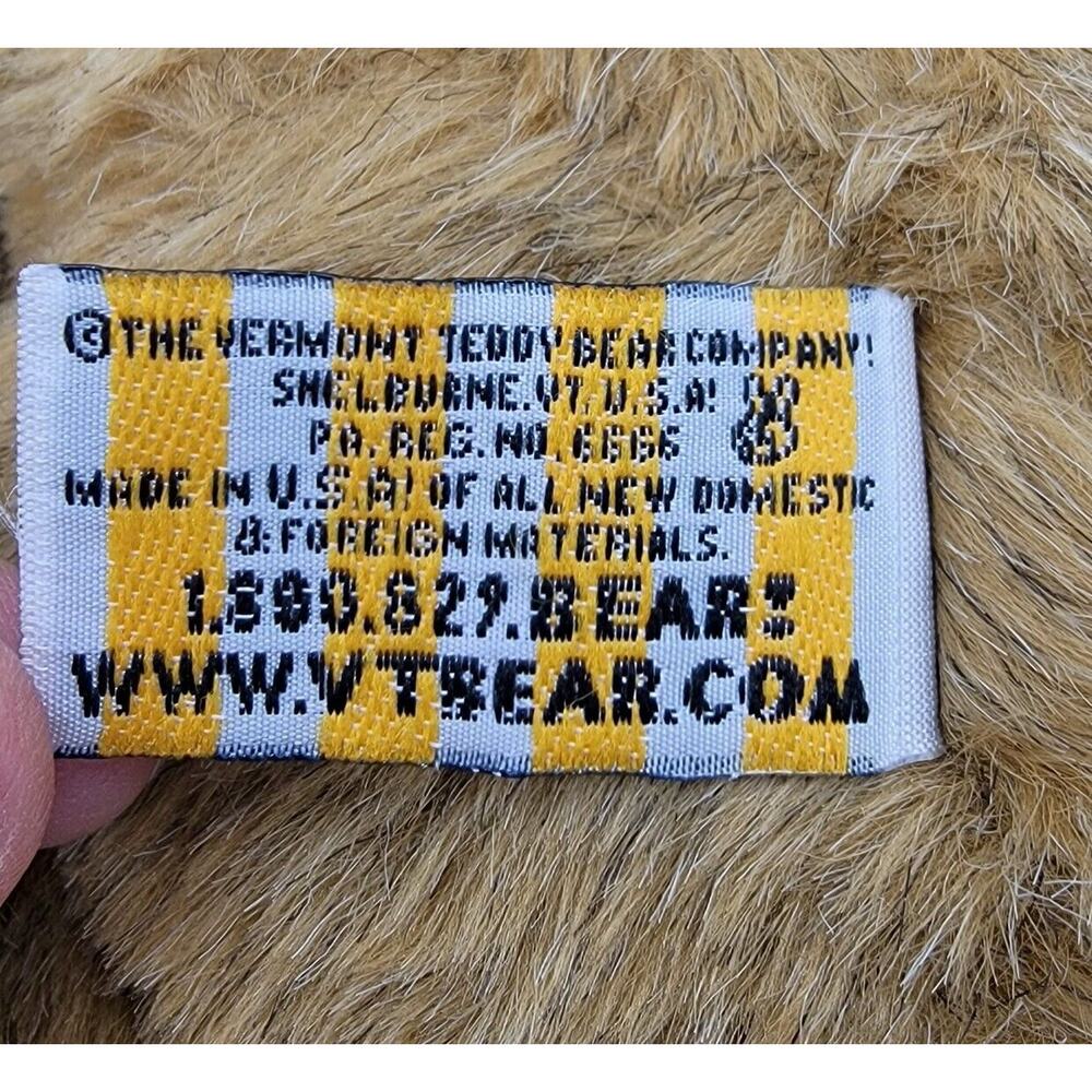 Vermont Teddy Bear Company 16" Jointed Stuffed Animal Toy Teddy Bear - Picture 7 of 8